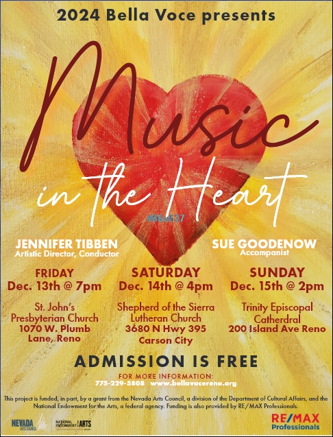 Music in the Heart Winter Consert Poster